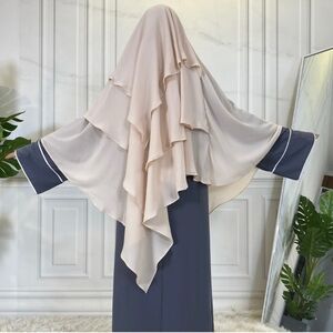 🌹HIJAB KHIMAR MODEST WEAR ABAYA SPECIAL OCCASION KHIMAR🌹